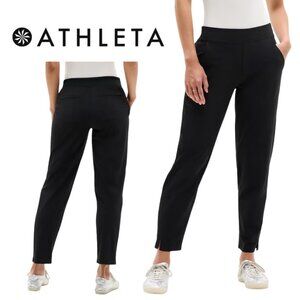 NWT, Athleta,‎ Brooklyn Mid Rise Ankle Pant, Black